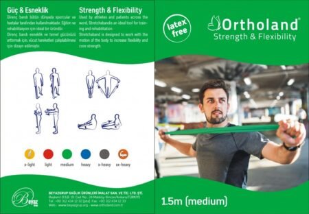 Egzersiz Bandı 46 Metre / Yeşil / Medıum